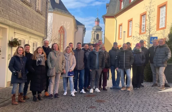 Dachdecker-Innung auf Studienfahrt in Hachenburg